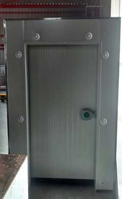 hinged door in nepal